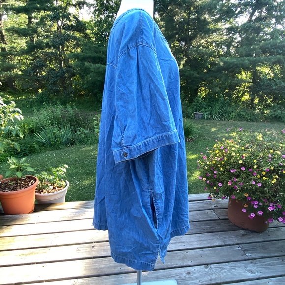 4x (30/32) Liz & Me Jean Tunic / Top / Dress - Picture 8 of 11